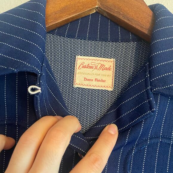 Vintage Custom Made Western Cowgirl Pearl Button Up - Picture 5 of 8